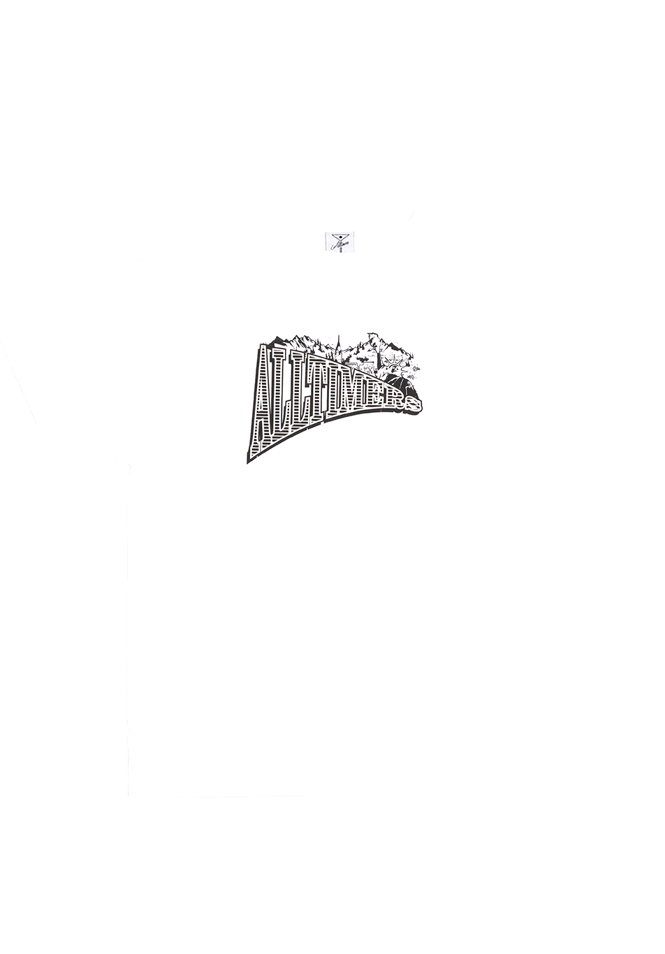 Alltimers Mountains Of Liberty T-Shirt Weiß