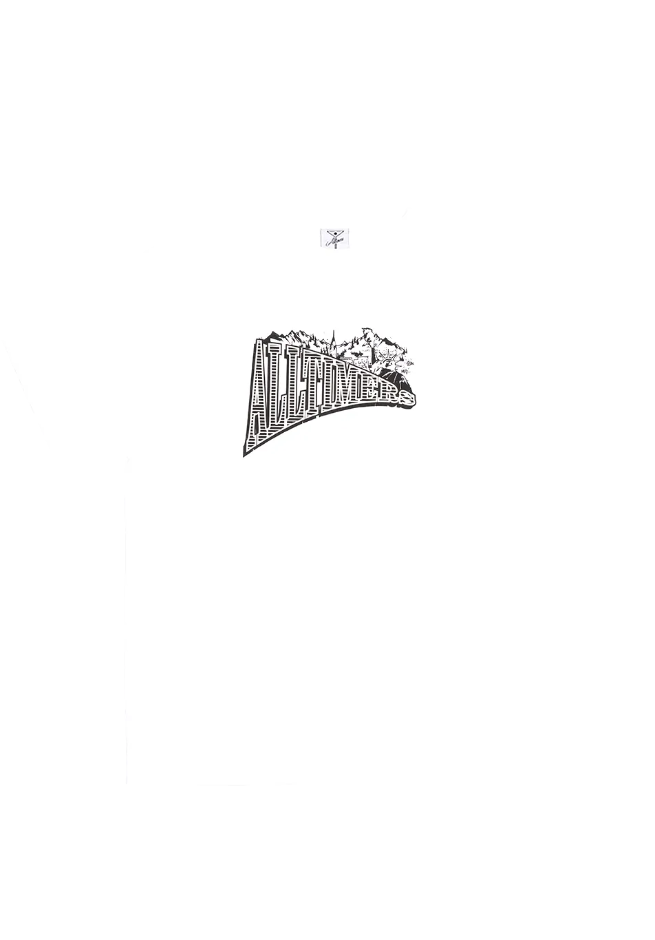 Alltimers Mountains Of Liberty Tee White - ARROW & BEAST