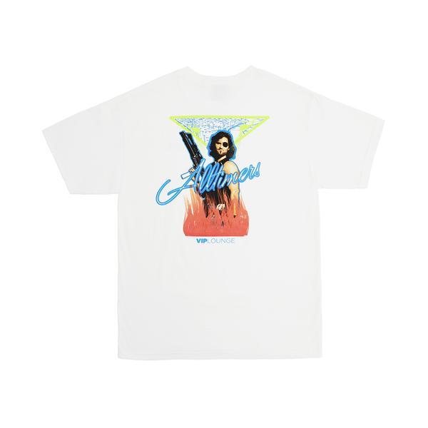 Alltimers Pliskin Player Tee White - ARROW & BEAST