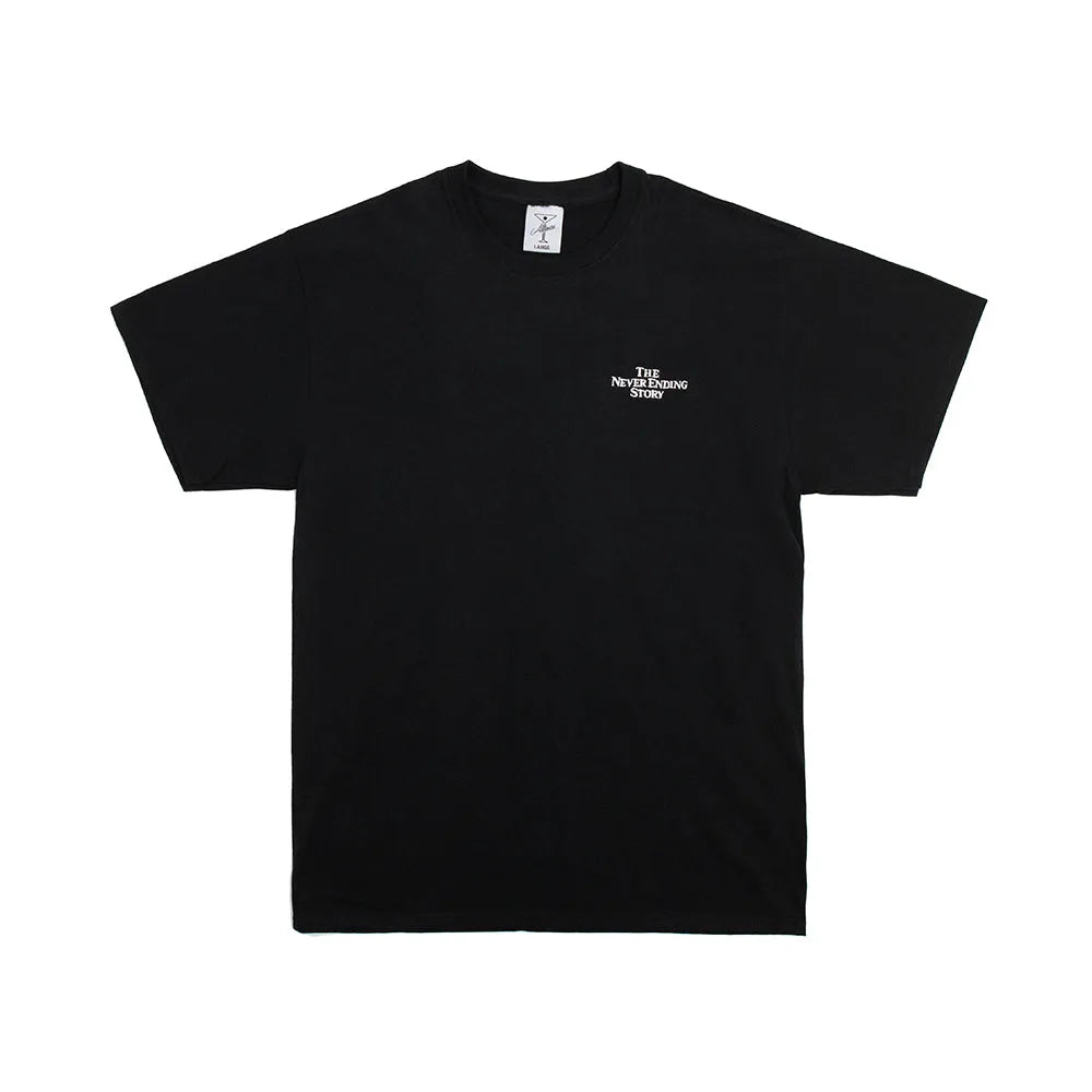 Alltimers - Embroidered Never Ending Story Tee - Black