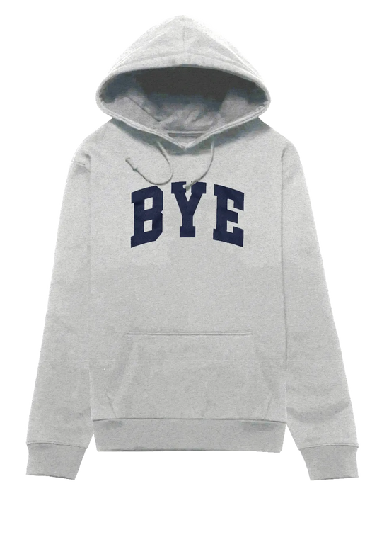 Bye Jeremy Bye Hoodie Grey - ARROW & BEAST