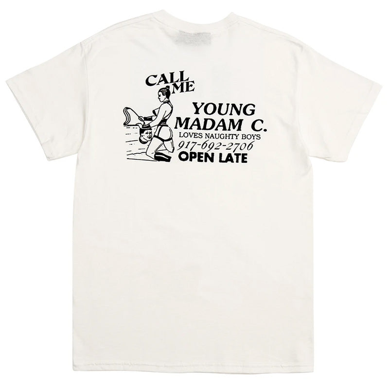 Call Me 917 – Madam C Wht T-Shirt Weiß