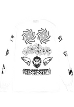 Load image into Gallery viewer, Call Me 917 Collage Longsleeve White
