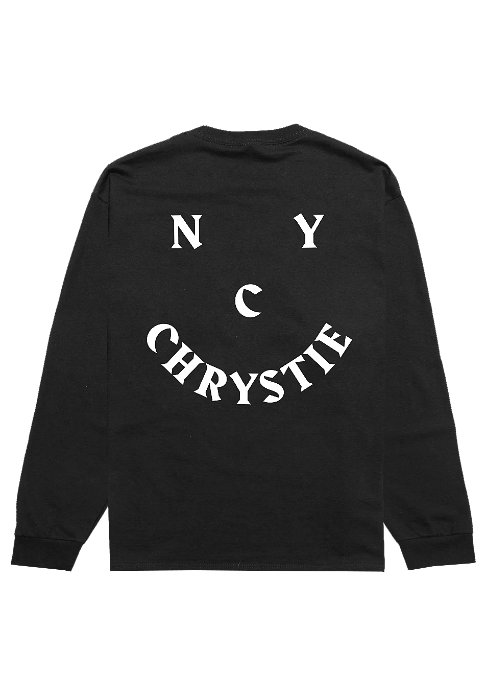 Chrystie NYC Smile Logo ML Noir