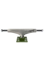 Load image into Gallery viewer, Thunder x Chrystie Raw Trucks Hi Silver Green
