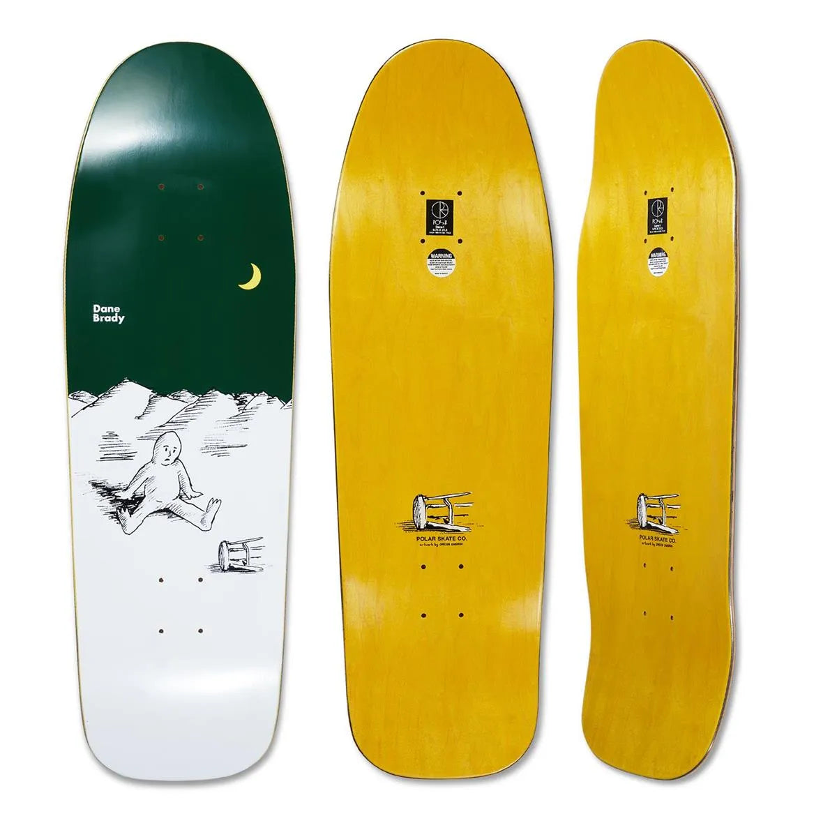 Polar Skate Co. - DANE BRADY - Failure - Green - ARROW & BEAST