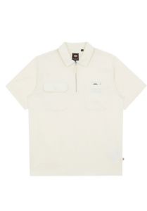 Dickies Skate x Pop Trading Co Short Sleeve Shirt Off White