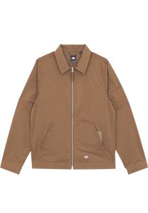 Dickies Skate x Pop Trading Co Eisenhower Jacket Rain Drum Brown