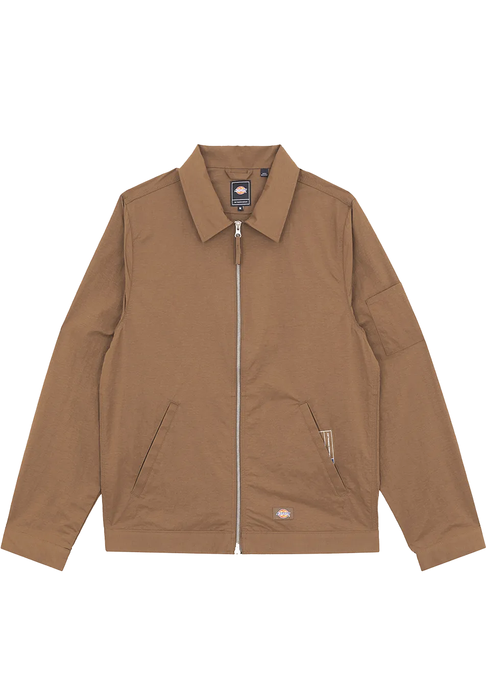 Dickies Skate x Pop Trading Co Eisenhower Jacket Rain Drum Brown