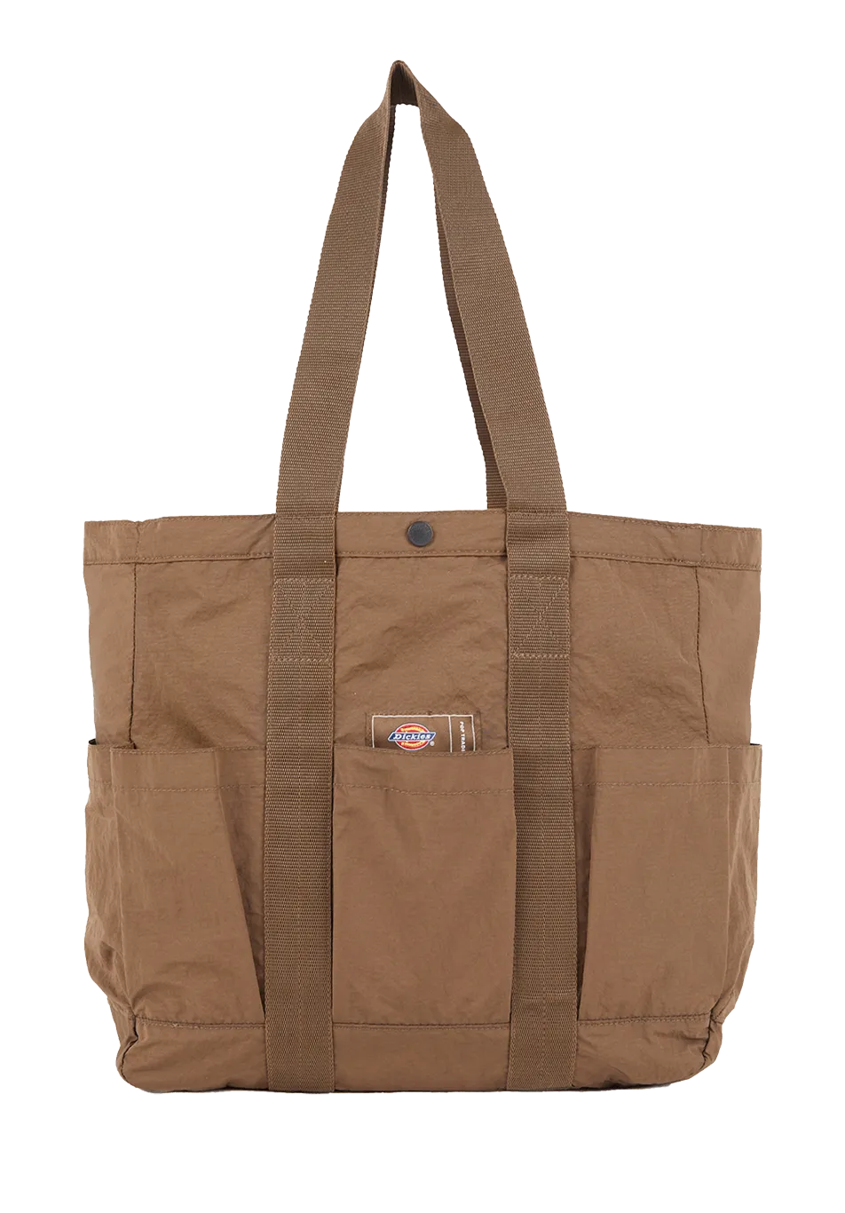 Dickies Skate x Pop Trading Co Tote Bag Rain Drum Brown - ARROW & BEAST