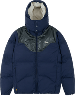 Load image into Gallery viewer, Dime MTL Contrast Puffer Jacket Navy
