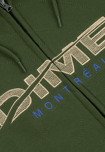 Dime MTL Speedy Zip Hoodie Forest