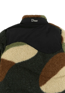 Dime MTL Sherpa Puffer Jacket Camo