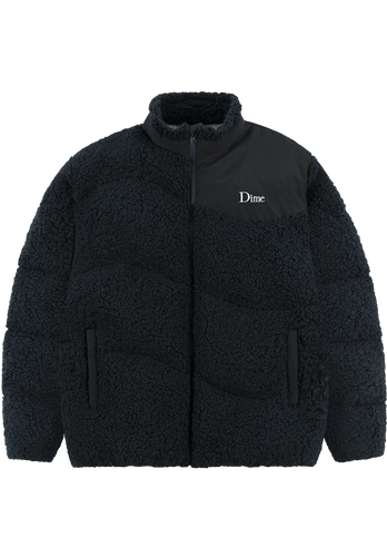 Dime MTL Sherpa Puffer Jacket Navy