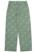 Load image into Gallery viewer, Fucking Awesome I Love You Pleated Baggy Pant Green
