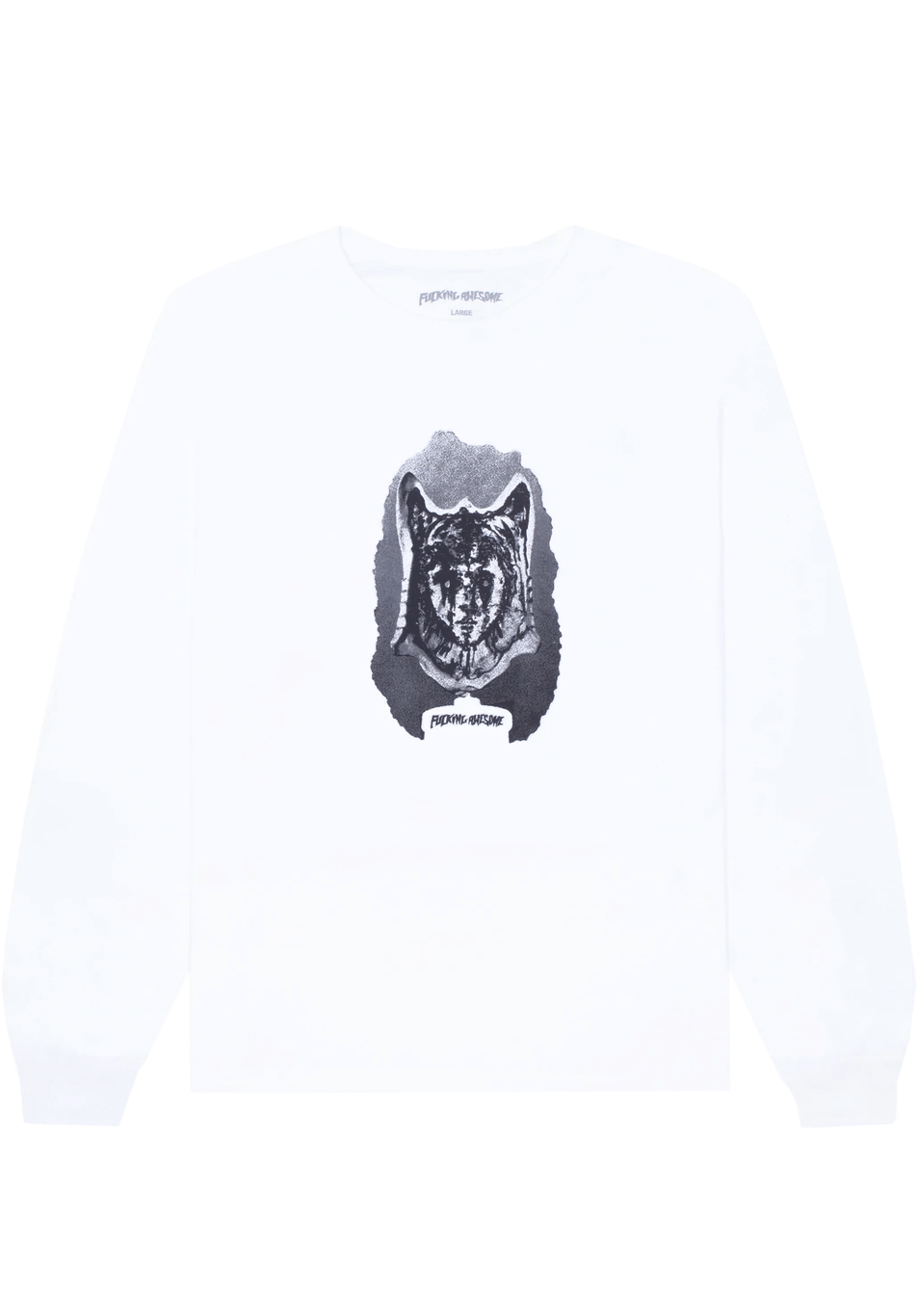 Fucking Awesome Cat Mask L/S Tee