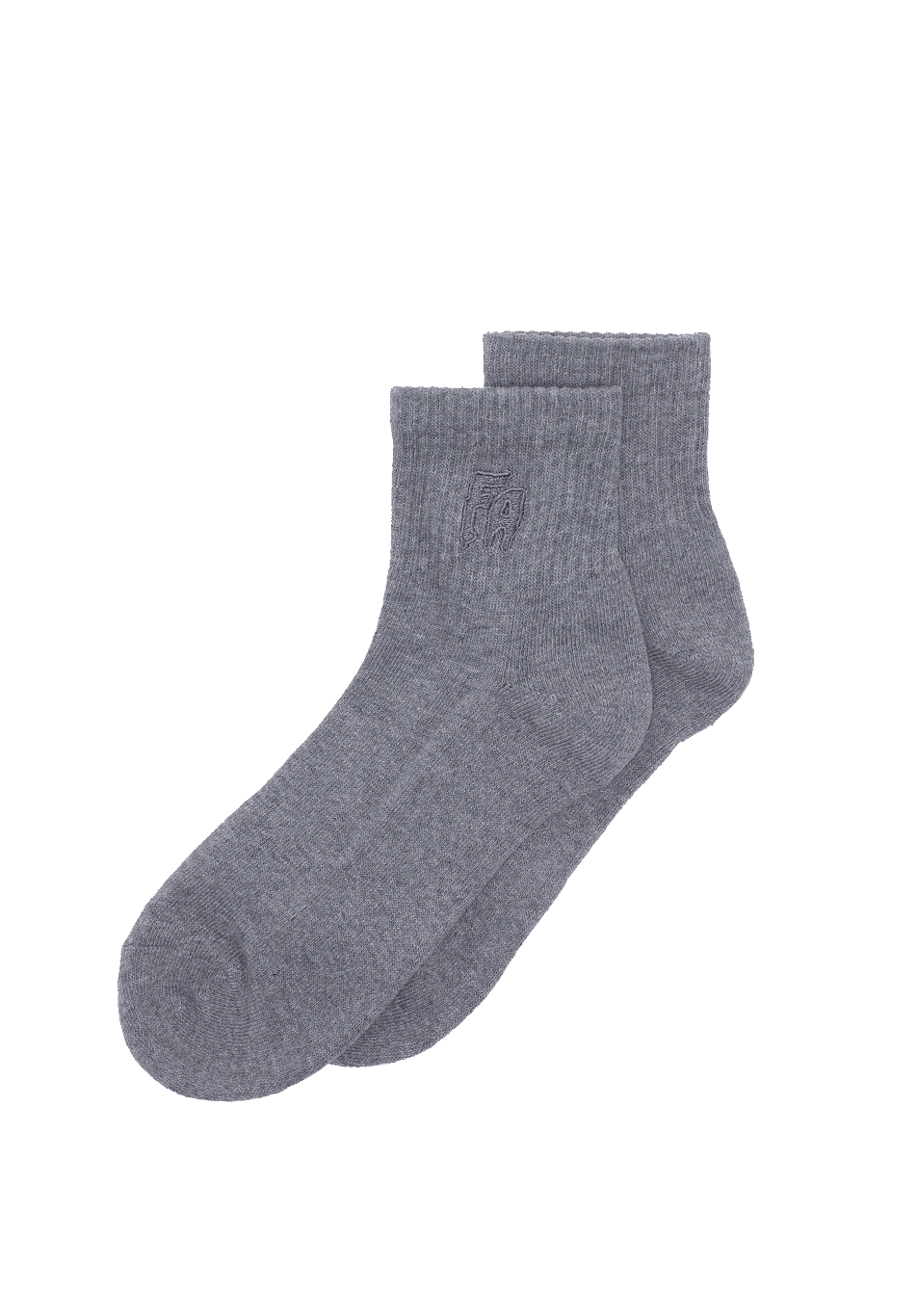 Fucking Awesome Seduction Of The World Quarter Socks Grey