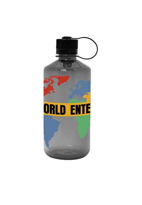 Fucking Awesome FA World Bottle Black