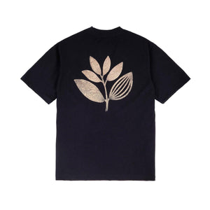 Magenta Skateboards Fingerprint Plant Tee Black