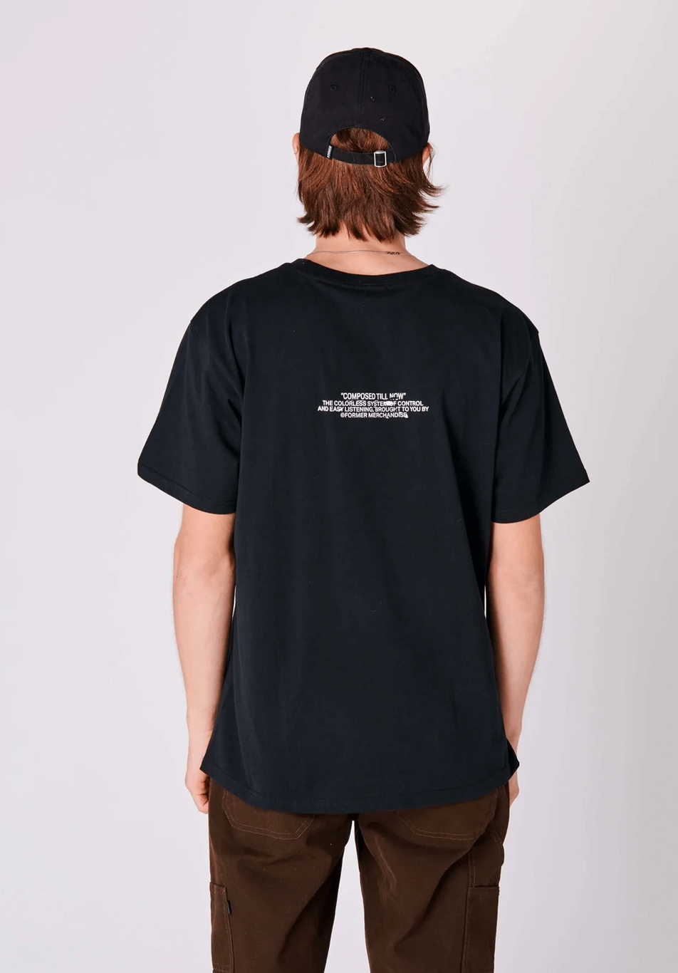 Former Composed Tee Black