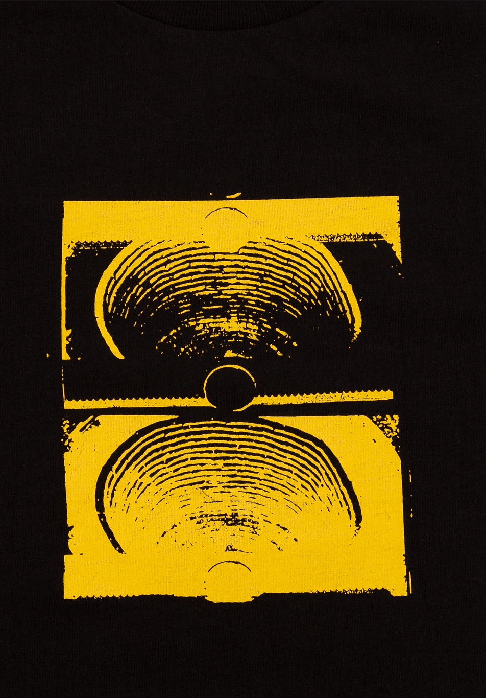 Former Merchandise Crux LS T-Shirt Schwarz Gelb