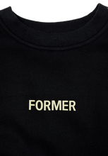 Load image into Gallery viewer, Former Merchandise Delicate Tension Lil Legacy Crew Black
