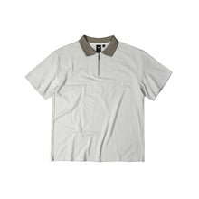 Load image into Gallery viewer, Former - UNIFORM SS ZIP POLO STONE - STONE

