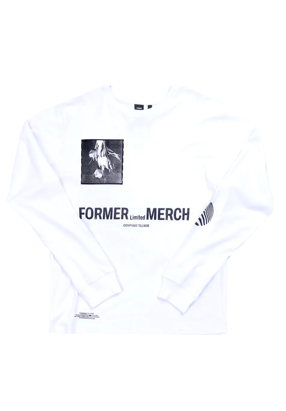 Former Merchandise Ruptured LS Tee White - ARROW & BEAST