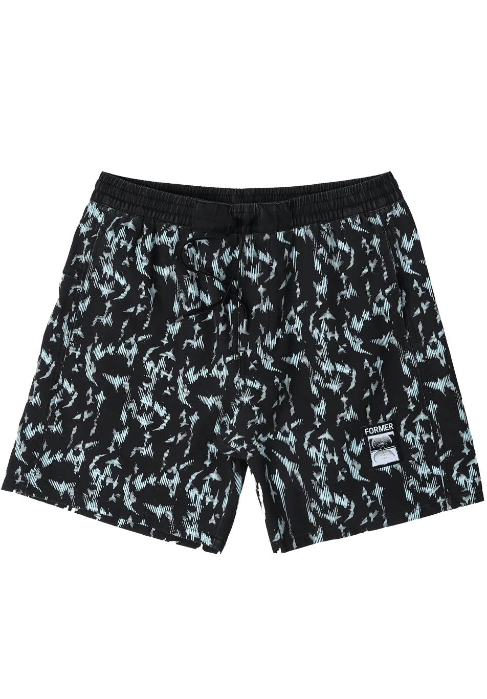 Former Swans Diffuse Swim Trunk Pigment Black