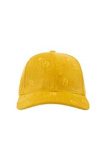 Fucking Awesome Scattered FA Corduroy Strapback Yellow