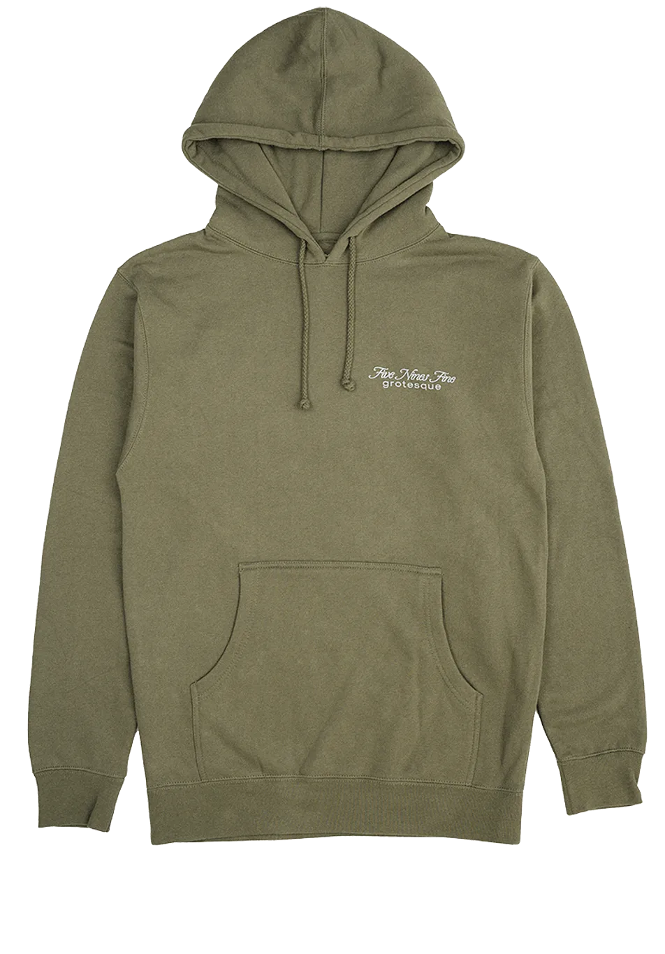 Grotesque Five Nines Fine Hoodie Green