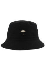 Load image into Gallery viewer, Hélas Limited Spaniel Reversible Bucket Hat Black Beige
