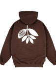Magenta Skateboards - INVERT PLANT HOODIE - CHOCOLATE - Chocolate - ARROW & BEAST