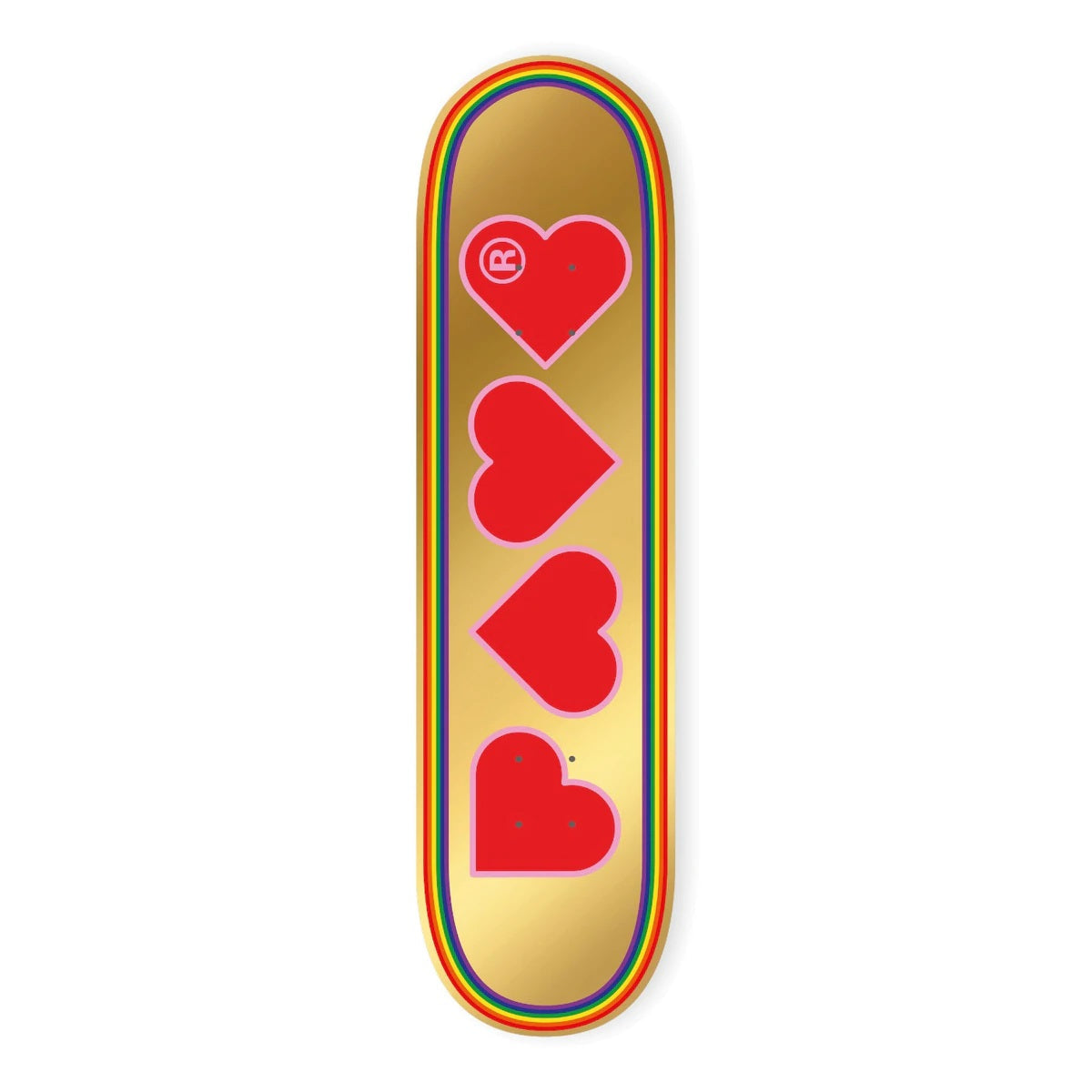 Rave Skateboards - Lovefool finition dorée