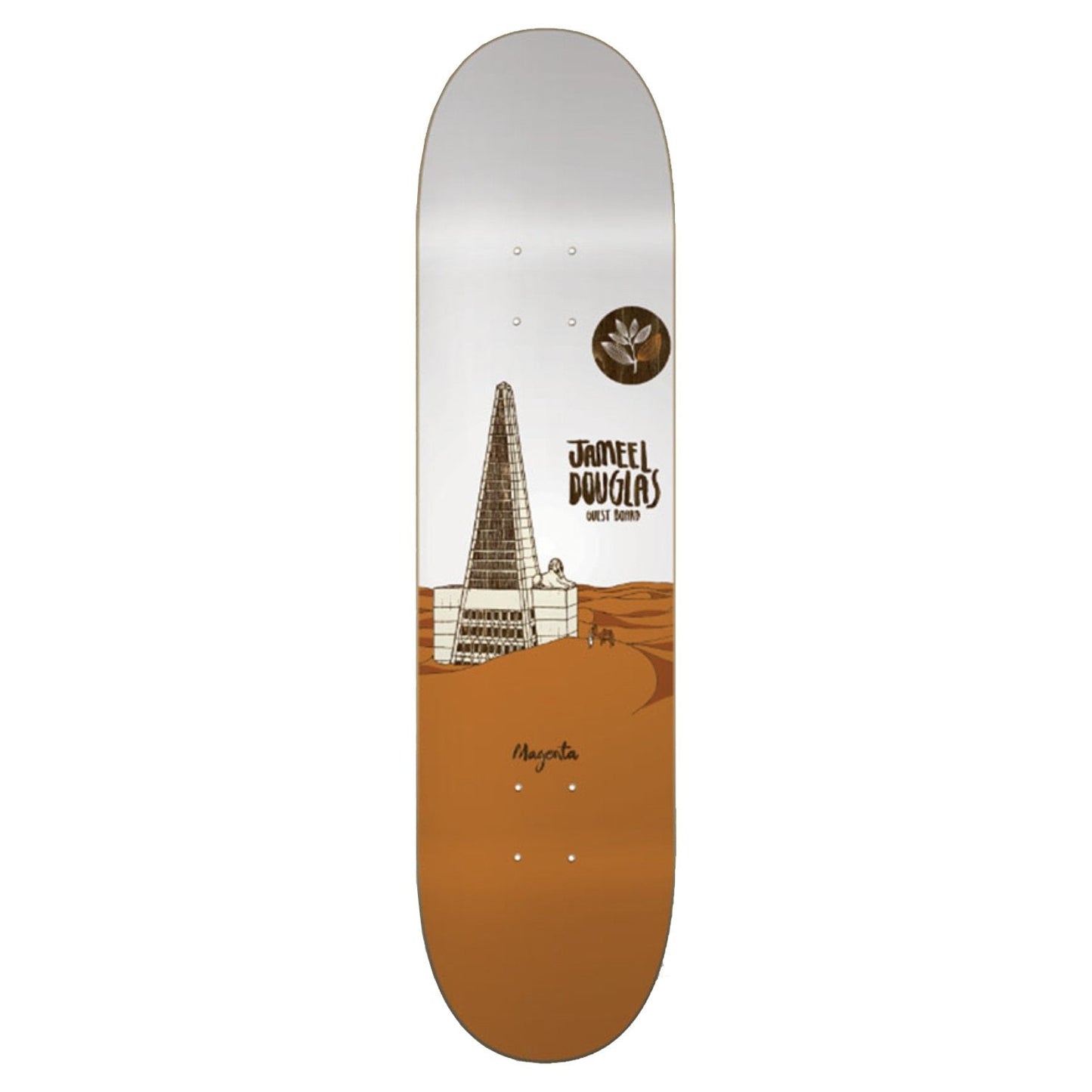 Magenta Skateboards - Jameel Douglas Guest Board 90's Shape - ARROW & BEAST