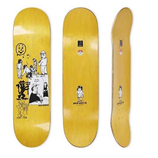 Polar Skate Co. - Nick Bosserio - Year 2020 Yellow - ARROW & BEAST