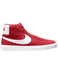 Nike SB Blazer Mid Classic Rot und Weiß NUR ONLINE