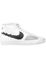 Load image into Gallery viewer, Nike SB Blazer Court Premium Mid Scribble Shoe White ONLINE ONLY
