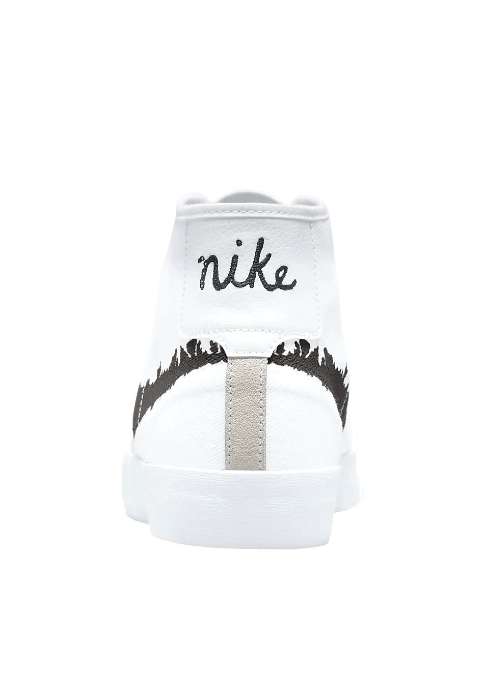 Chaussure Nike SB Blazer Court Premium Mid Scribble Blanc UNIQUEMENT EN LIGNE