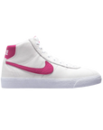 Nike SB Bruin Hi WMNS Chaussures White Sweet Beet EN LIGNE UNIQUEMENT