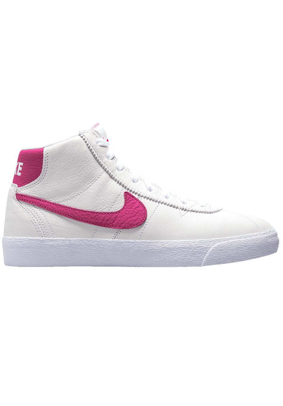 Nike SB Bruin Hi WMNS Shoes White Sweet Beet ONLINE ONLY