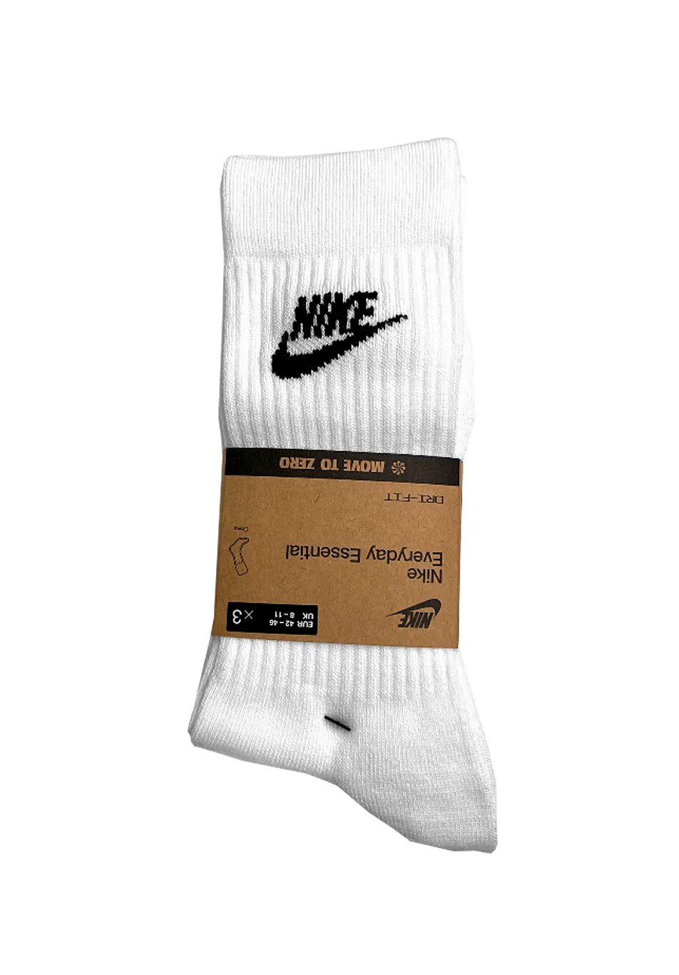 Nike SB Everyday Essential Crew Socks White