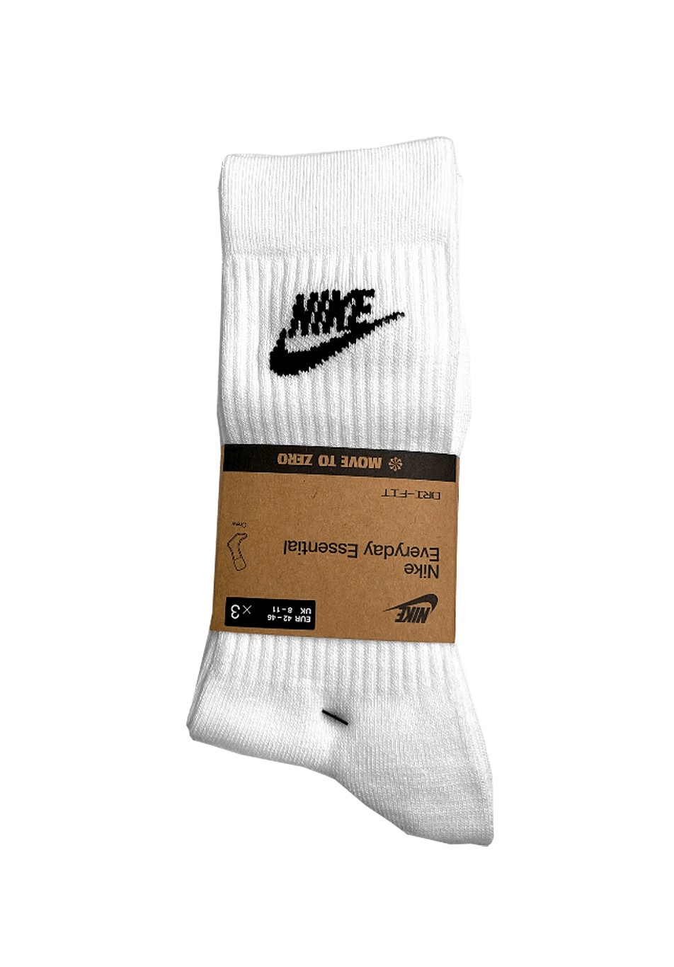Nike SB Everyday Essential Crew Socks White