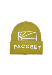 PACCBET #11 Big Logo Beanie Light Green