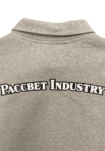 PACCBET #11 Varsity Collared Sweatshirt Grey ONLINE ONLY