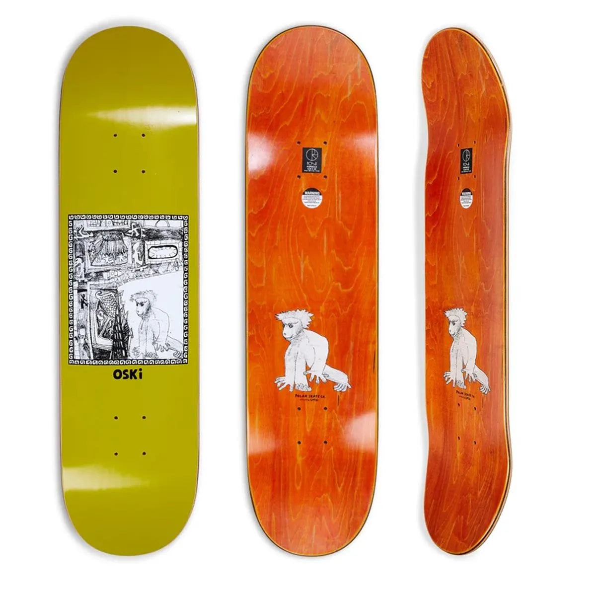 Polar Skate Co. - OSKAR ROSENBERG - Gorilla King - ARROW & BEAST
