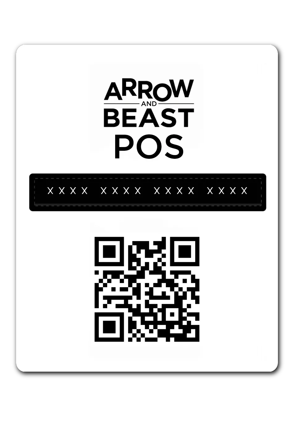 ARROW & BEAST Stuttgart POS Gift Card - ARROW & BEAST