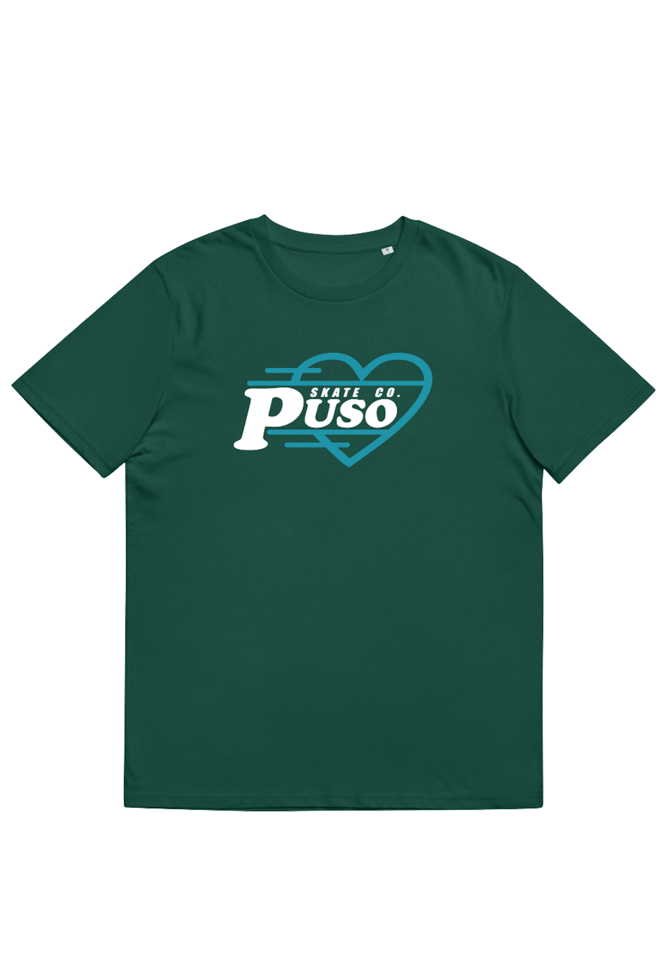 Puso Franchise Logo Tee Cowboy Green