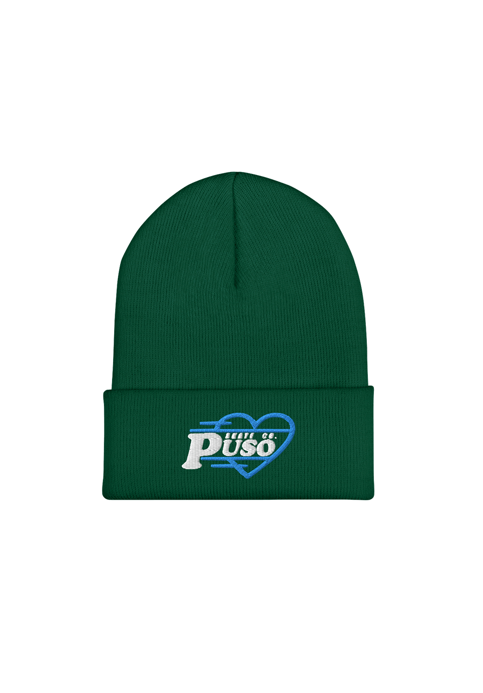 Puso Franchise Logo Beanie Cowboy Green