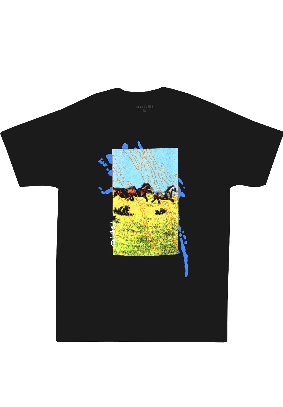 Quasi Skateboards Pax Tee Black